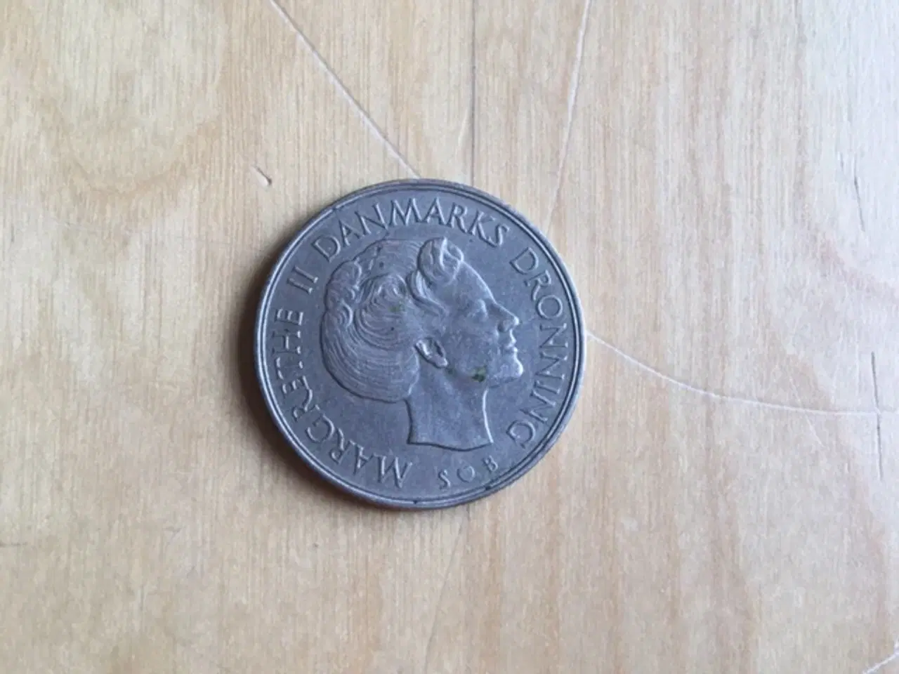 Billede 2 - gammel Dansk 1 krone fra 1973