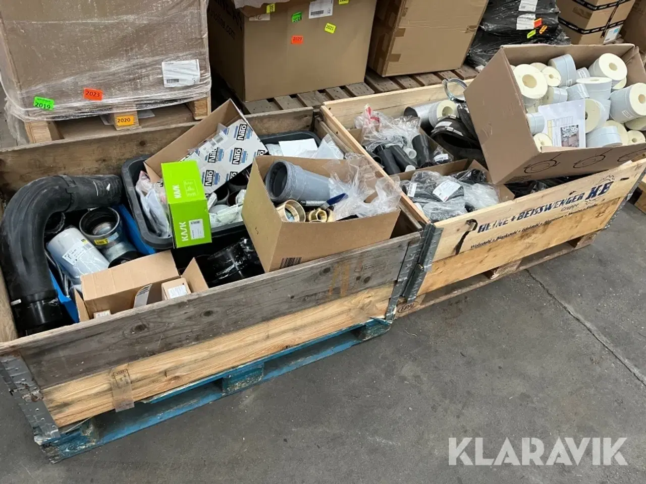 Billede 1 - Lot - fittings, rør, slanger og øvrigt