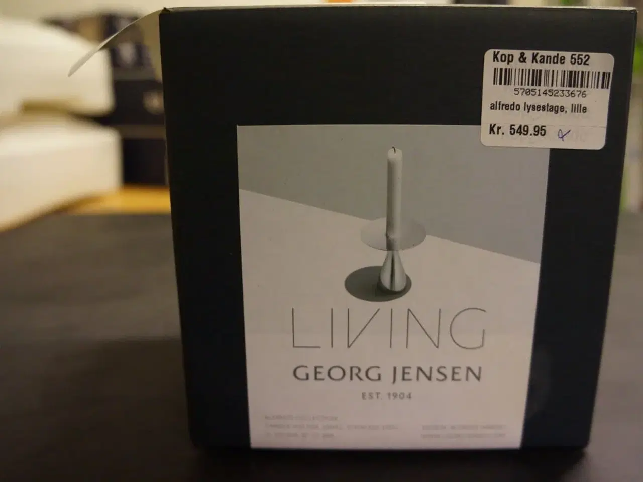 Billede 2 - 1 stk. Alfredo lysestage GEORG JENSEN