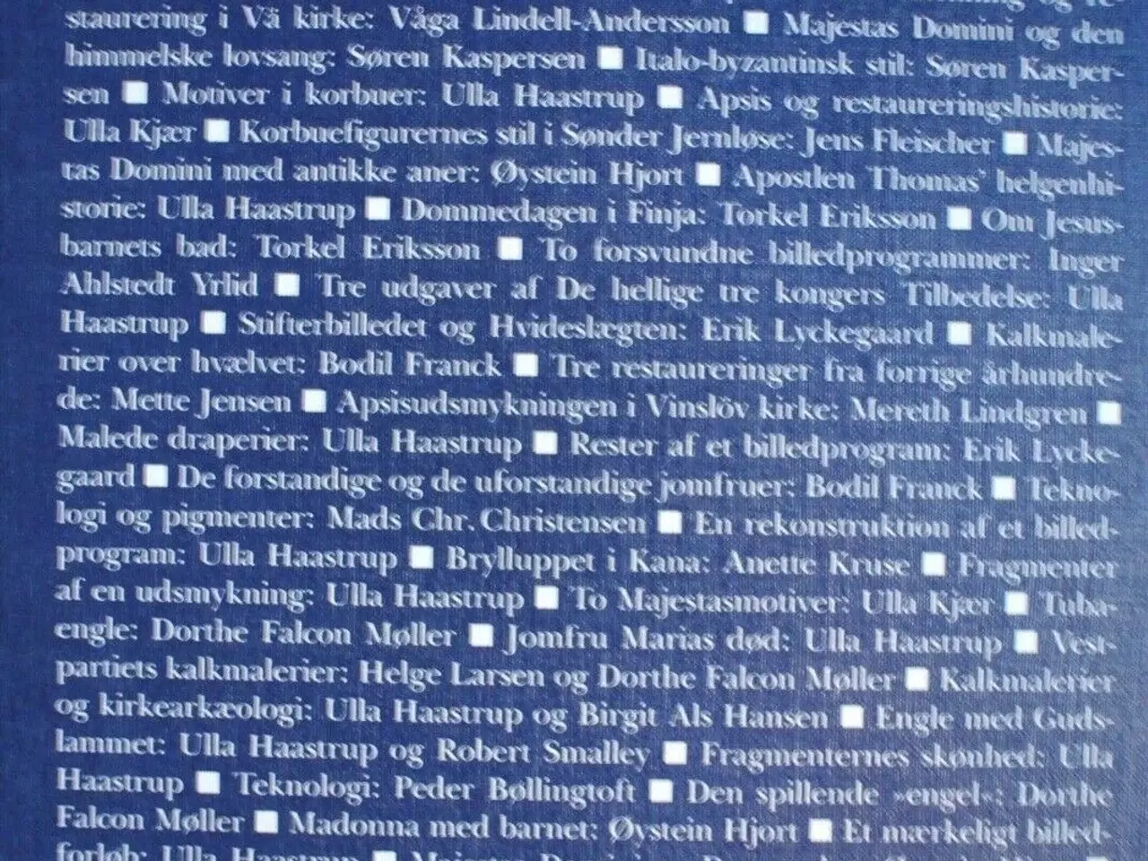 Billede 2 - danske kalkmalerier 1080-1175 - romansk tid, red. 