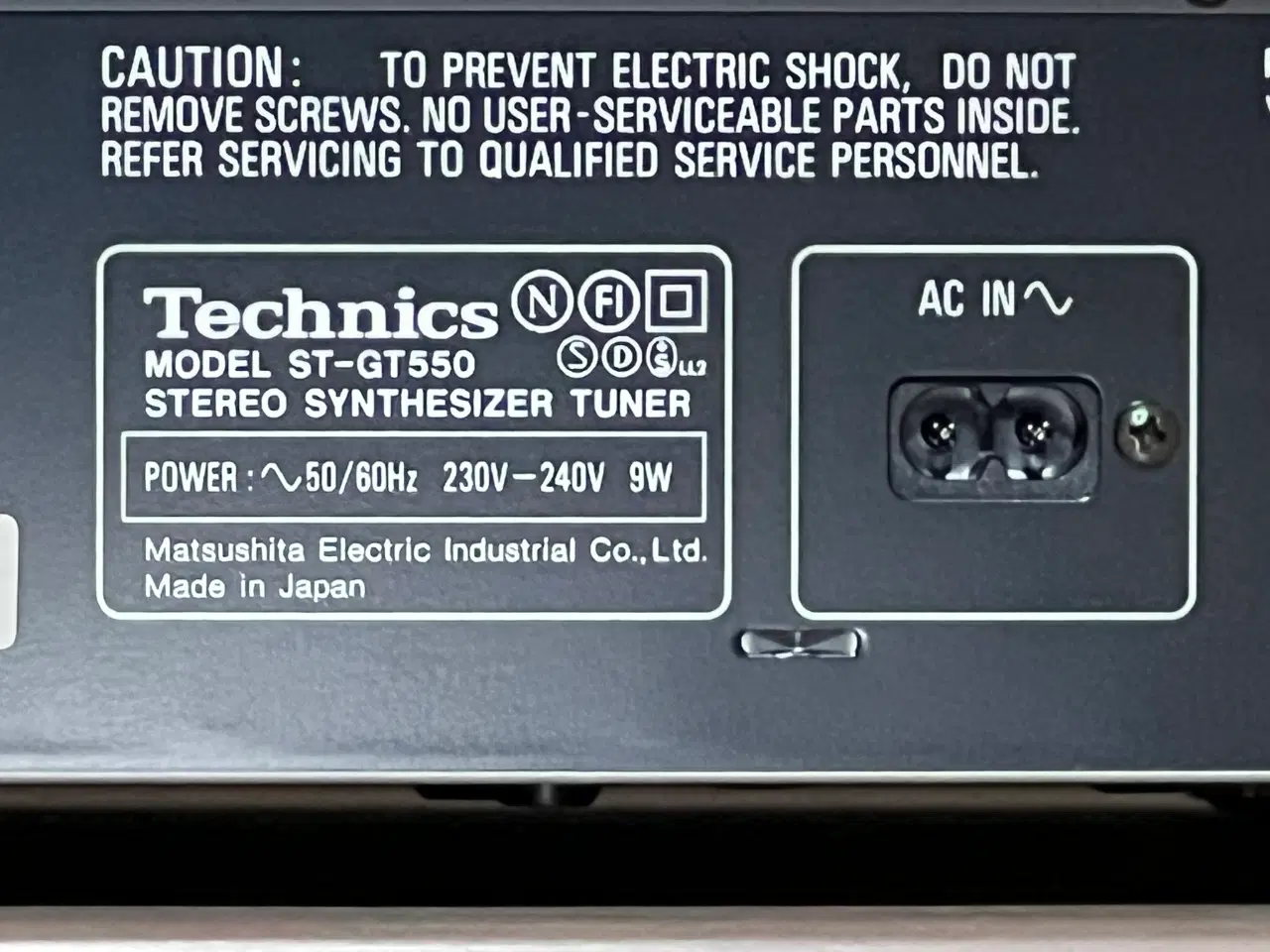 Billede 3 - Technics Tuner