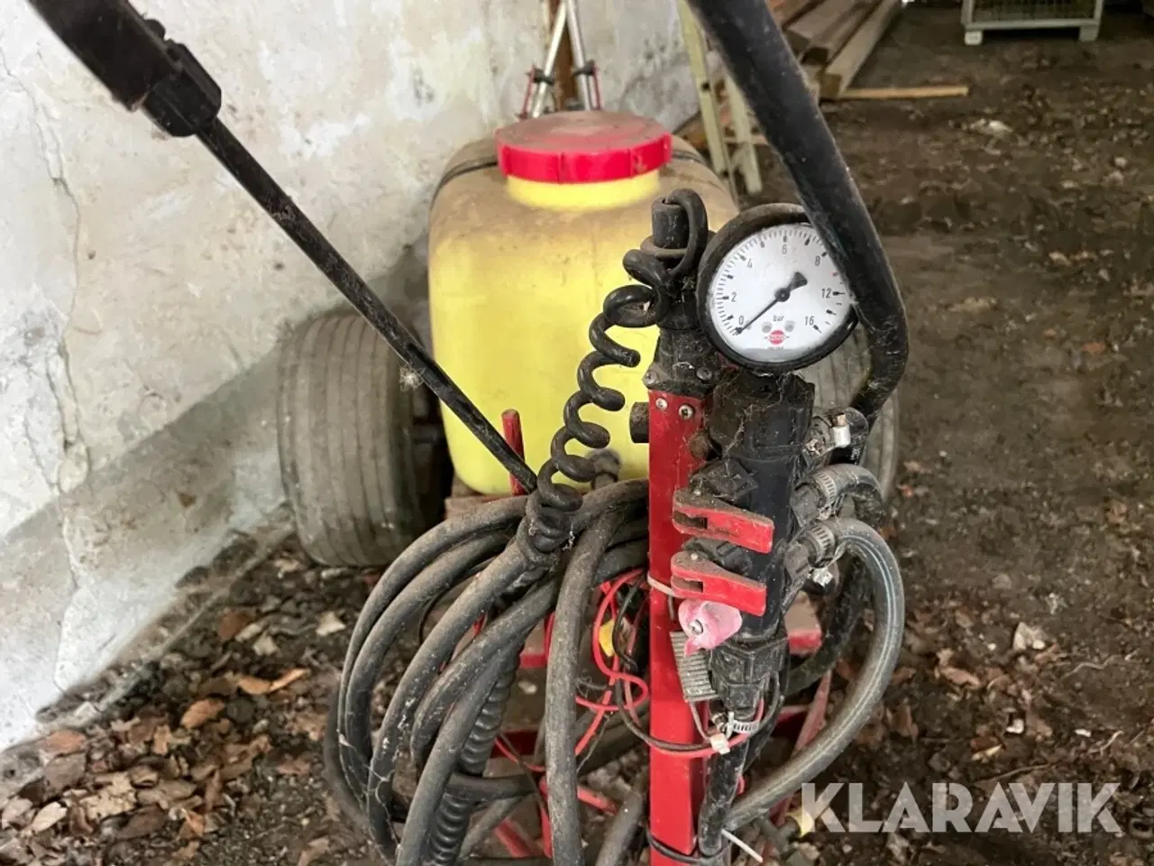 Billede 11 - Strøjte Hardi 120 liters tank med 12 v pumpe