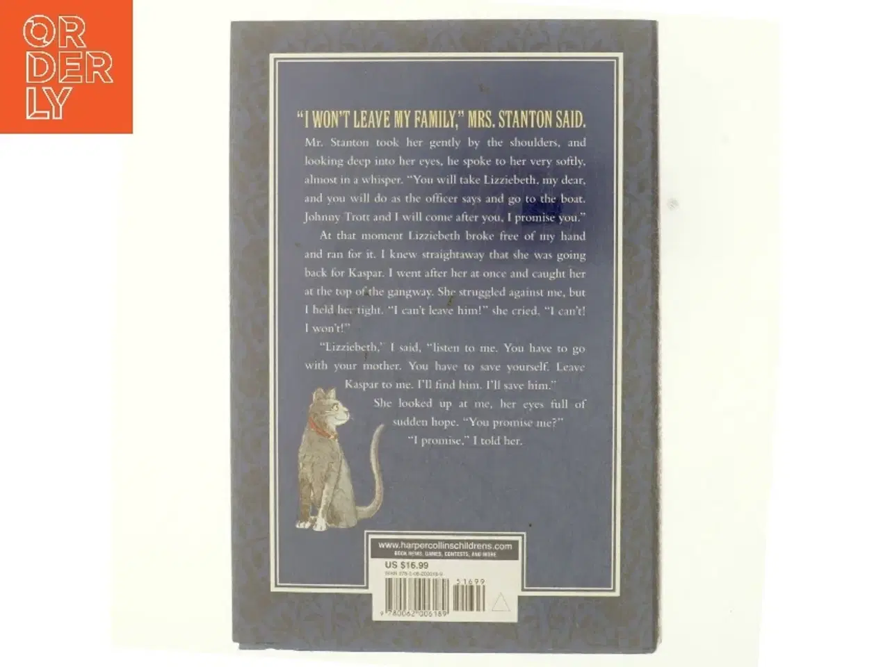 Billede 3 - Kaspar the Titanic Cat af Michael Morpurgo (Bog)