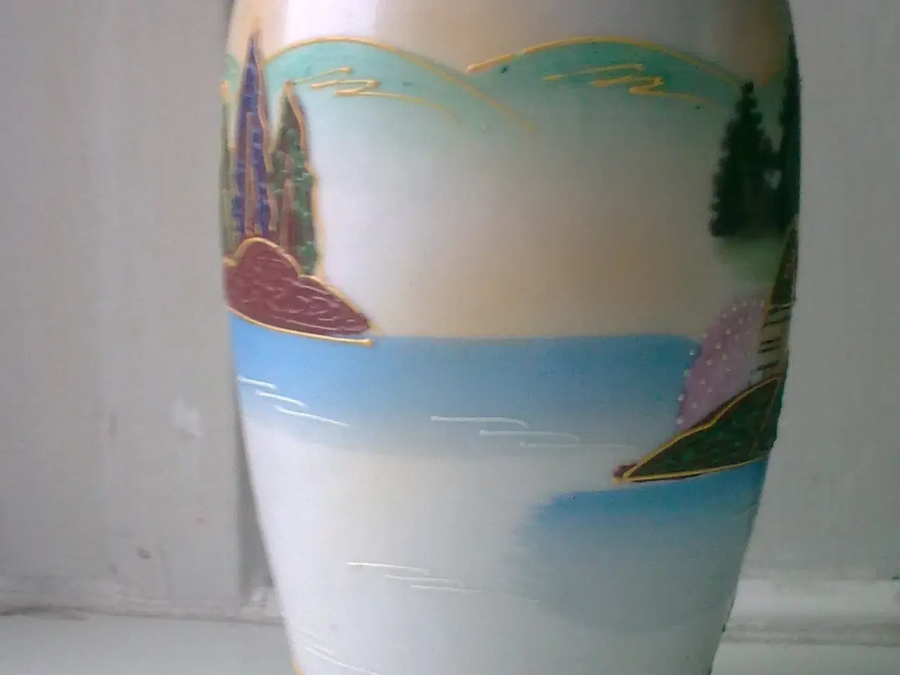 Billede 1 - VINTAGE Japan håndlavet porcelæn m håndmalet dekor