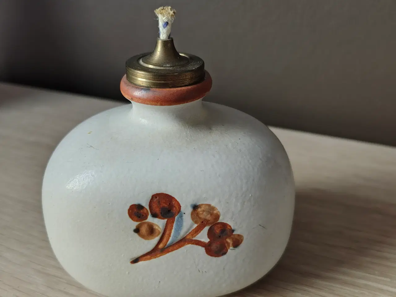 Billede 3 - Flot og velholdt Søholm olielampe