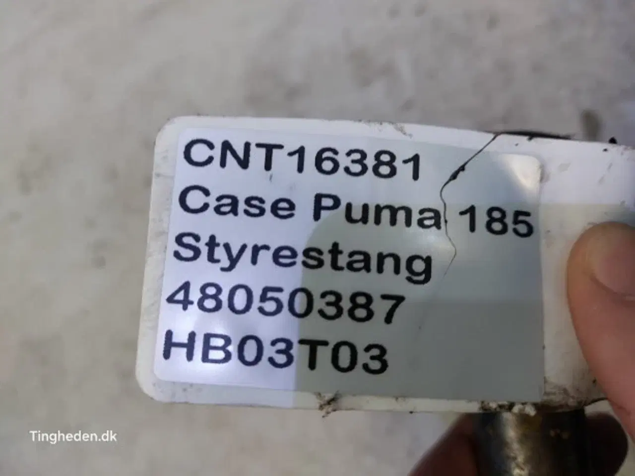 Billede 15 - Case Puma 185 Styrestang 48050387