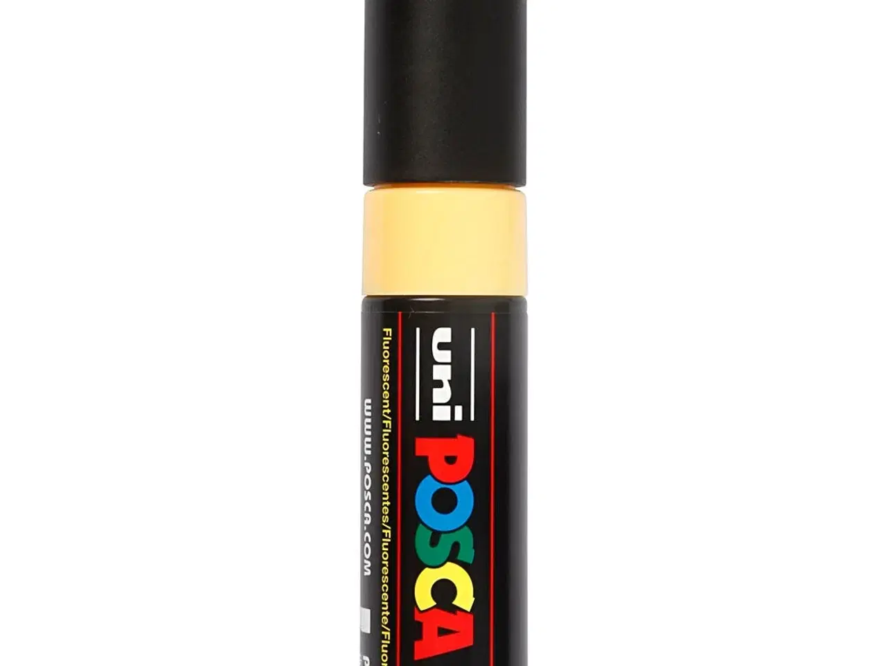 Billede 1 - Posca Tusch, nr. PC-8K, streg 8 mm, broad, fluorescerende lys orange, 1 stk.
