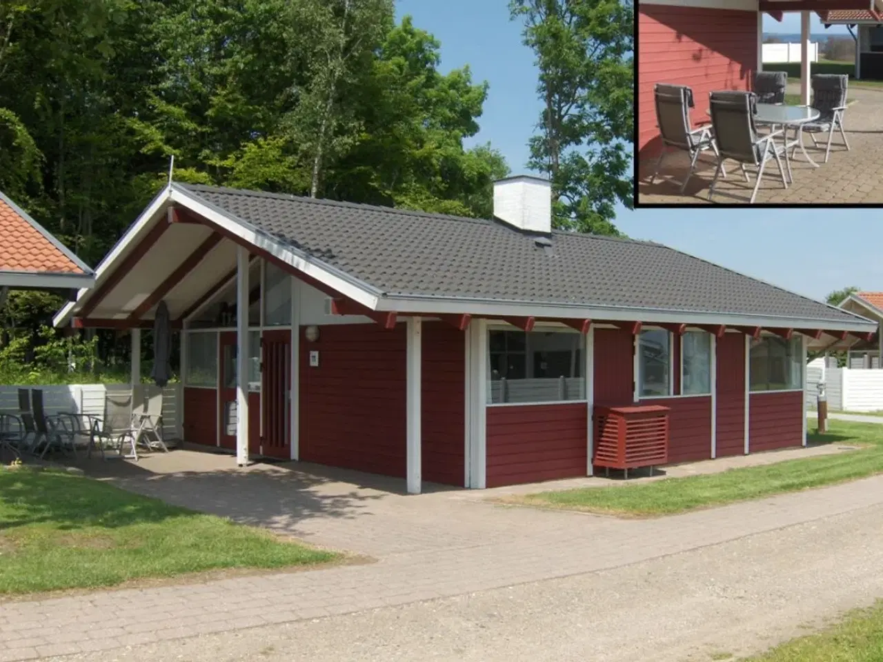 Billede 1 - Velholdt og familievenligt 67 m2. S�rdeles centralt beliggende t�t p� strand, pool & legeplads. L�jt