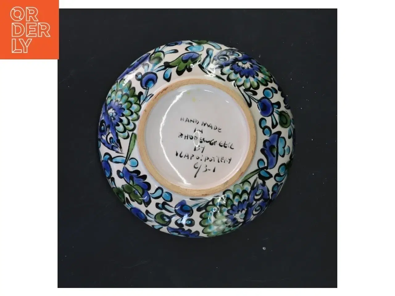 Billede 2 - Håndlavet keramikaskebæger (str. 4x16,5 cm)