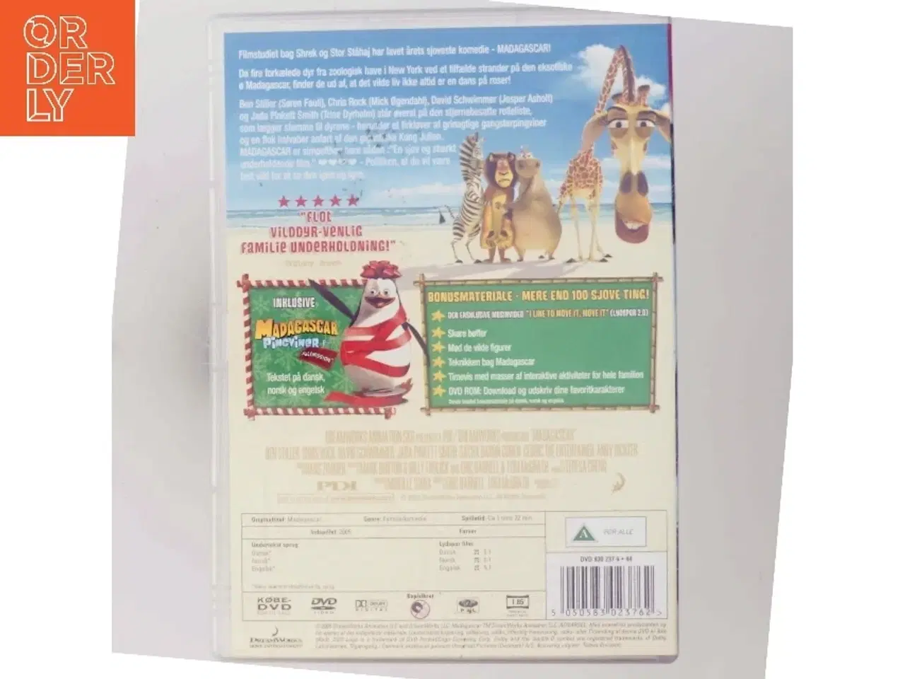 Billede 3 - Madagascar med Ben Stiller (DVD)