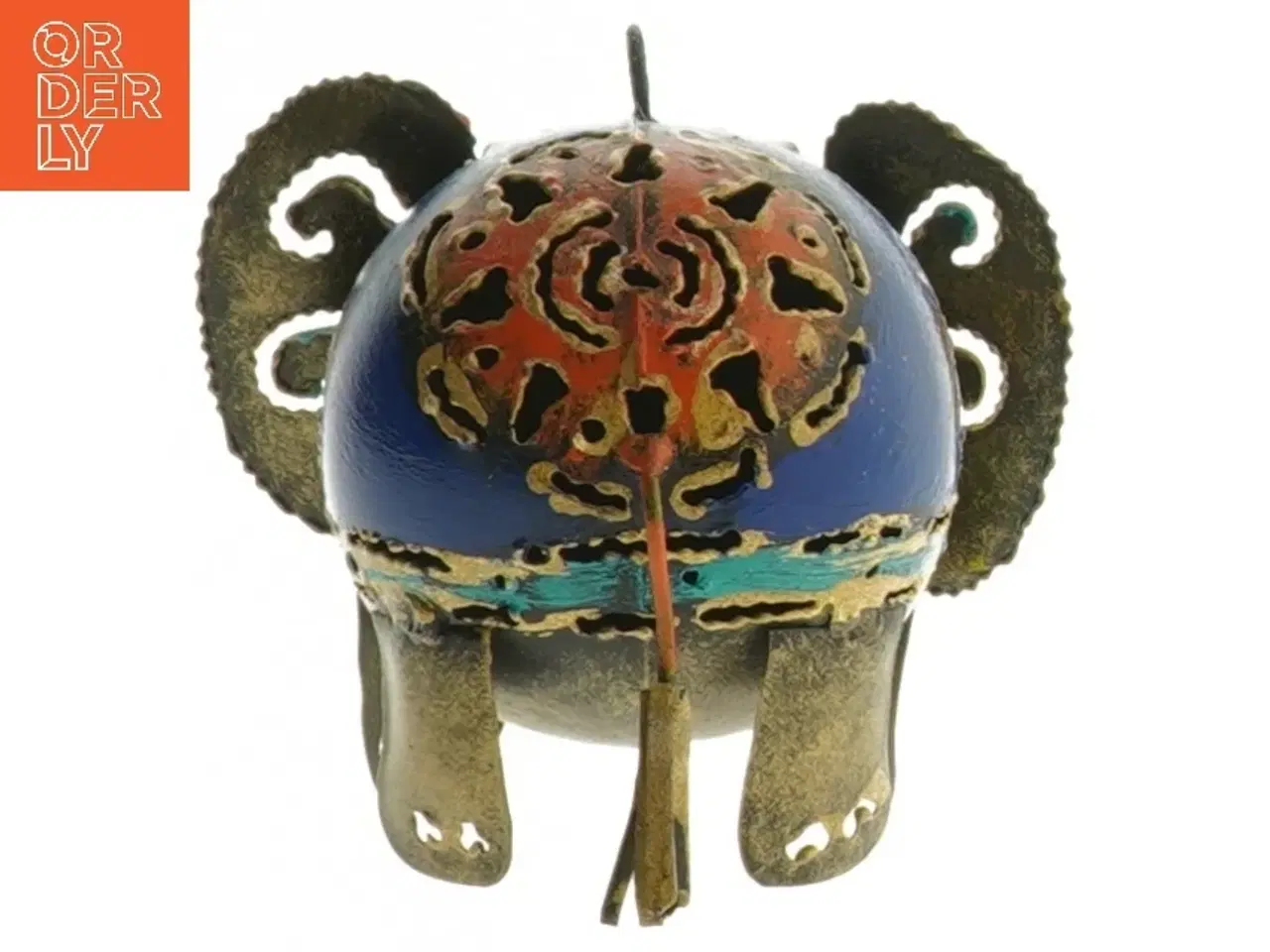Billede 2 - Dekorativ elefantfigur (str. 9 cm)