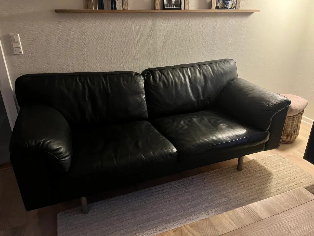 Billede 1 - 3 pers & 2.5 pers lædersofaer