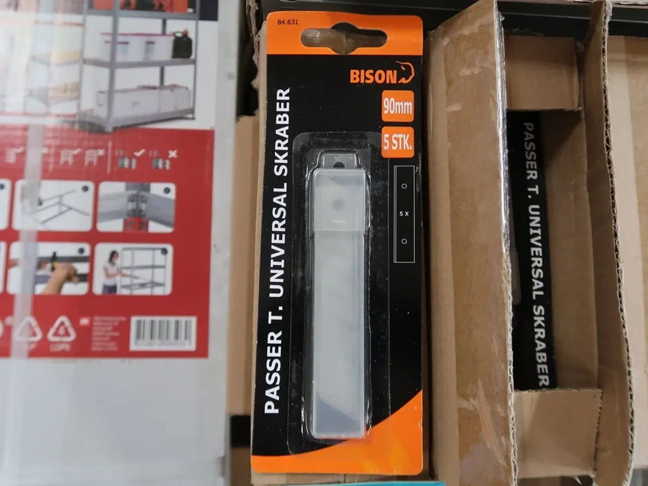 Billede 1 - 60 pk. Bison Blad til hobbyknic 90mm - 5 stk. i hver pk.