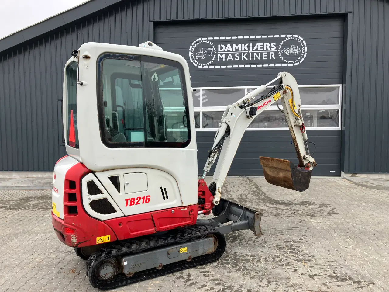 Billede 3 - Takeuchi TB216 Lav timetal 1650 timer