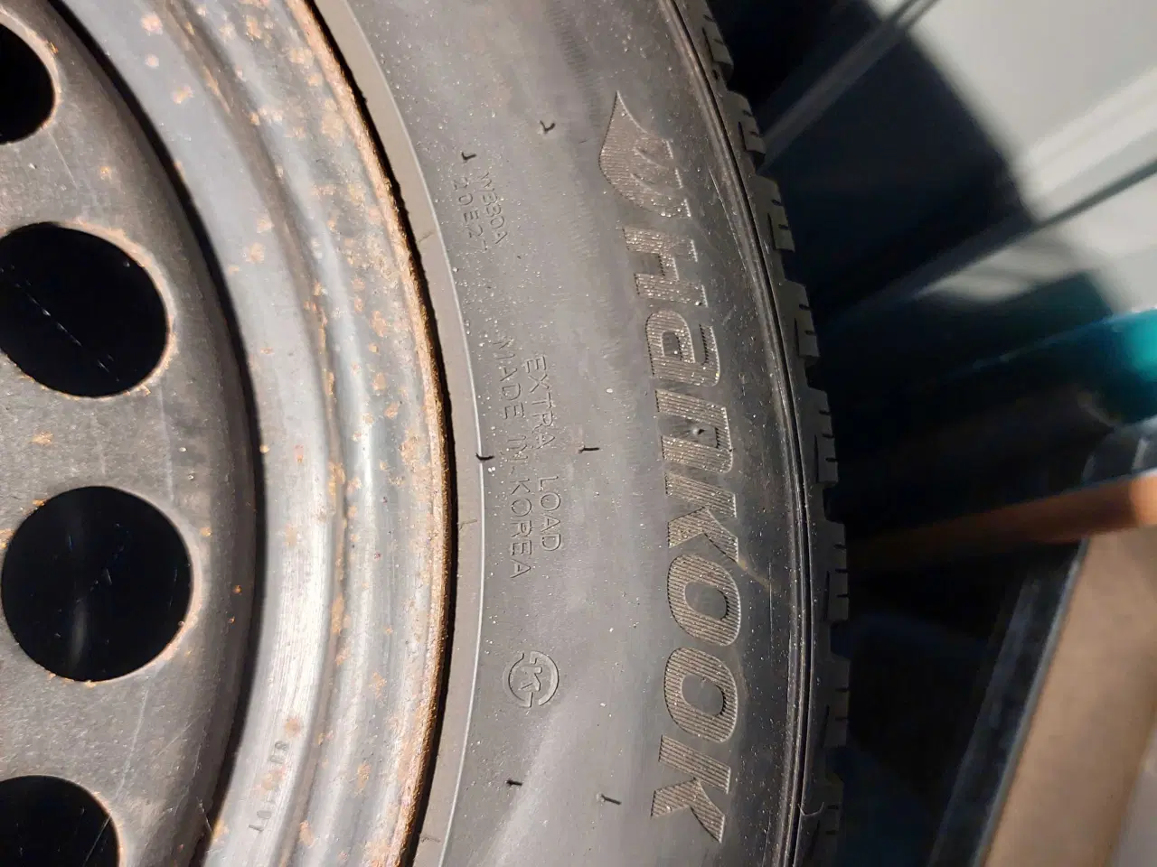 Billede 2 - 4 stålfælge med TPMS. 5X108