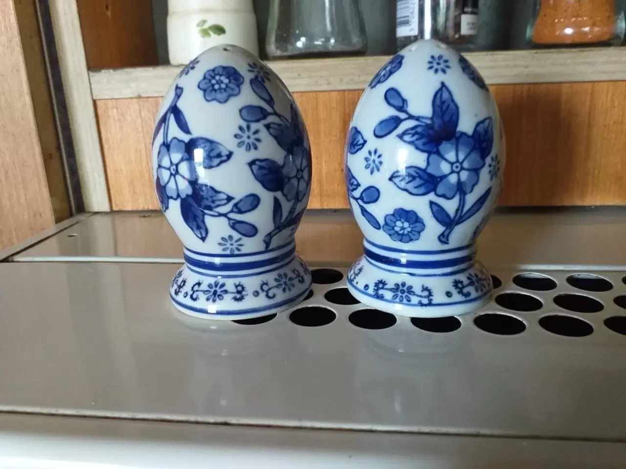 Billede 3 - Gammel salt og peber bøsse