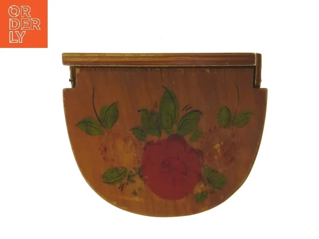 Billede 6 - 1960'er USSR Saltkar blomstermønster (str. 18x14,5 cm)