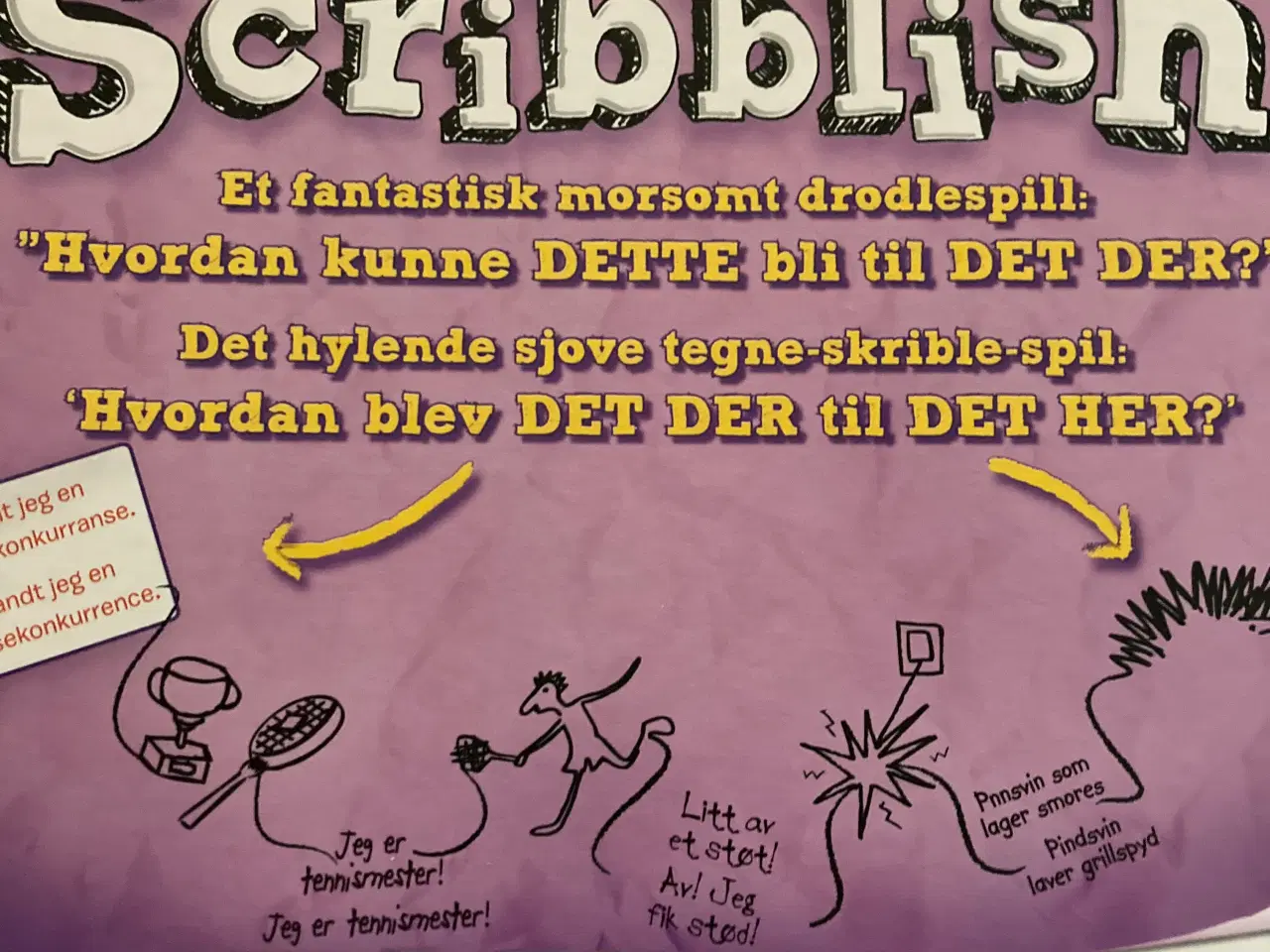 Billede 1 - Brætspil, Scribblish fra cranium