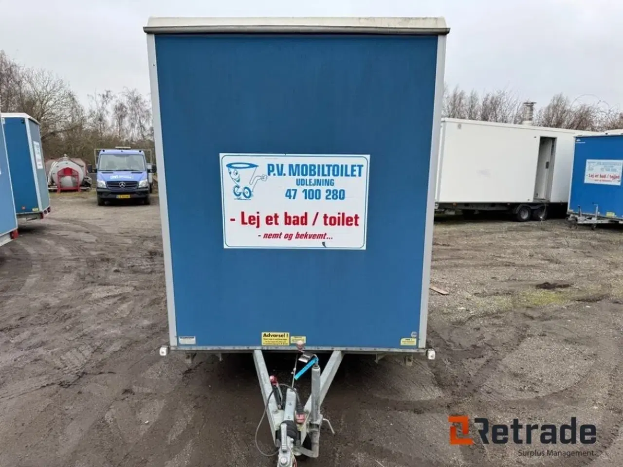 Billede 2 - Scanvogn Bad Toiletvogn 750 kg.