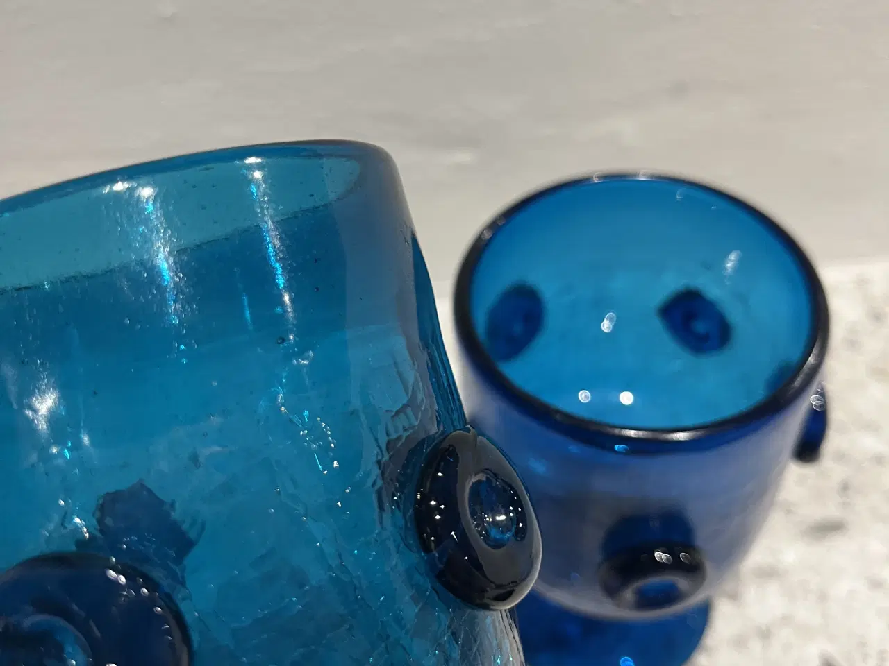 Billede 3 - 2 mundblæste glas