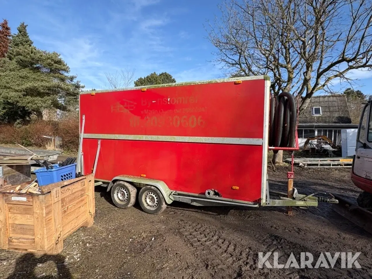 Billede 3 - Cargo trailer Variant med isolerings maskine
