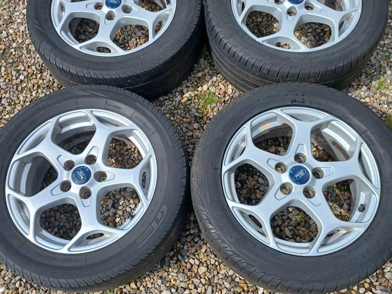 Billede 1 - Ford alufælge original 16 tommer