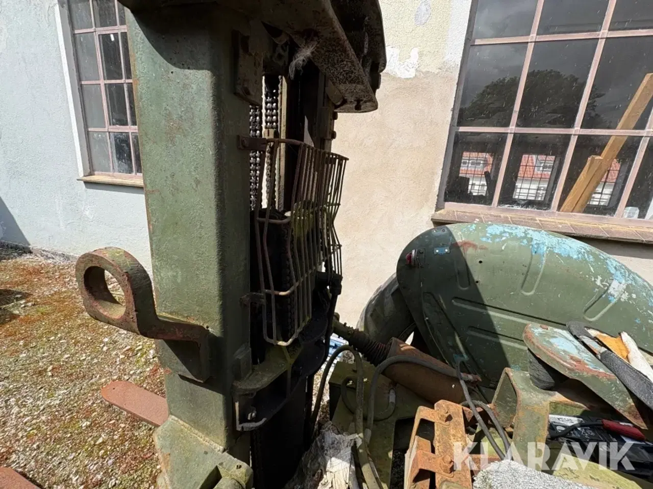 Billede 11 - Veterantraktor Volvo Bm 425 med trucktårn