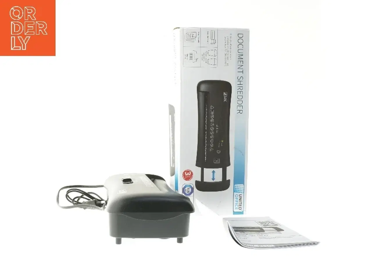 Billede 1 - Dokumentmakulator fra United Office (str. 31x7x10 cm)