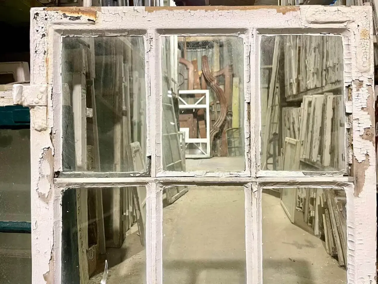 Billede 3 - Sjælden 9-ruders, småsprosset vinduesramme