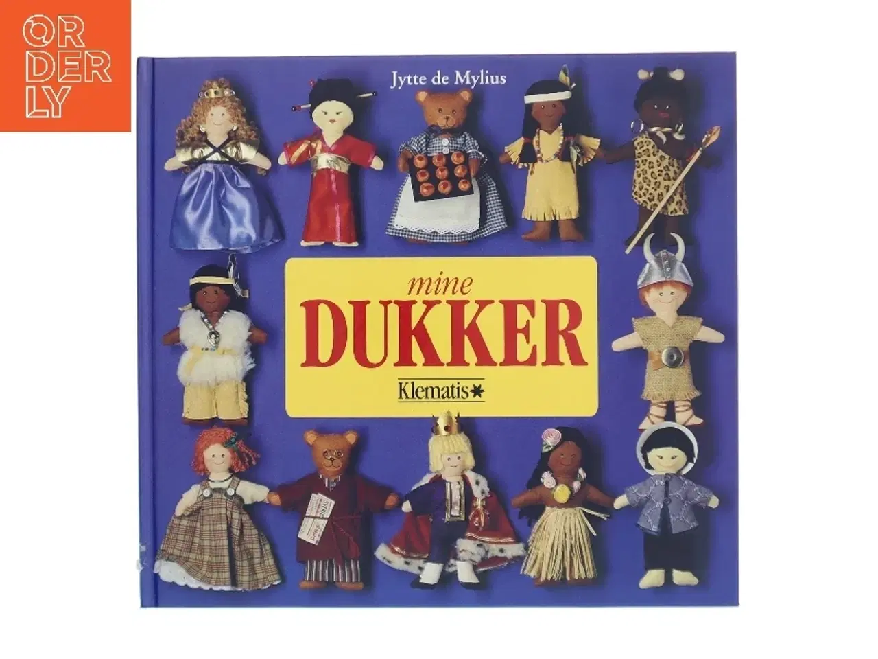 Billede 1 - mine DUKKER af Jytte de Mylius (Bog)