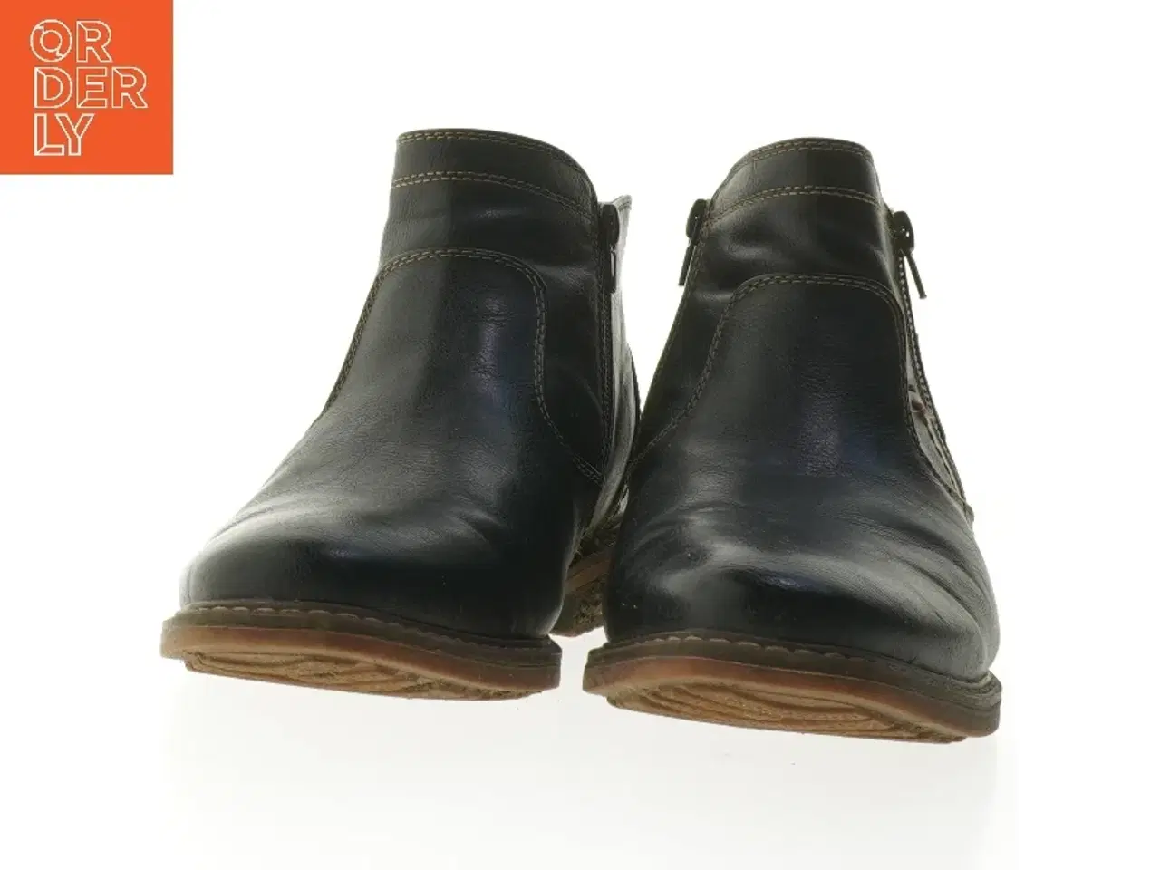 Billede 4 - Herrestøvler med lynlås (str. 40 )