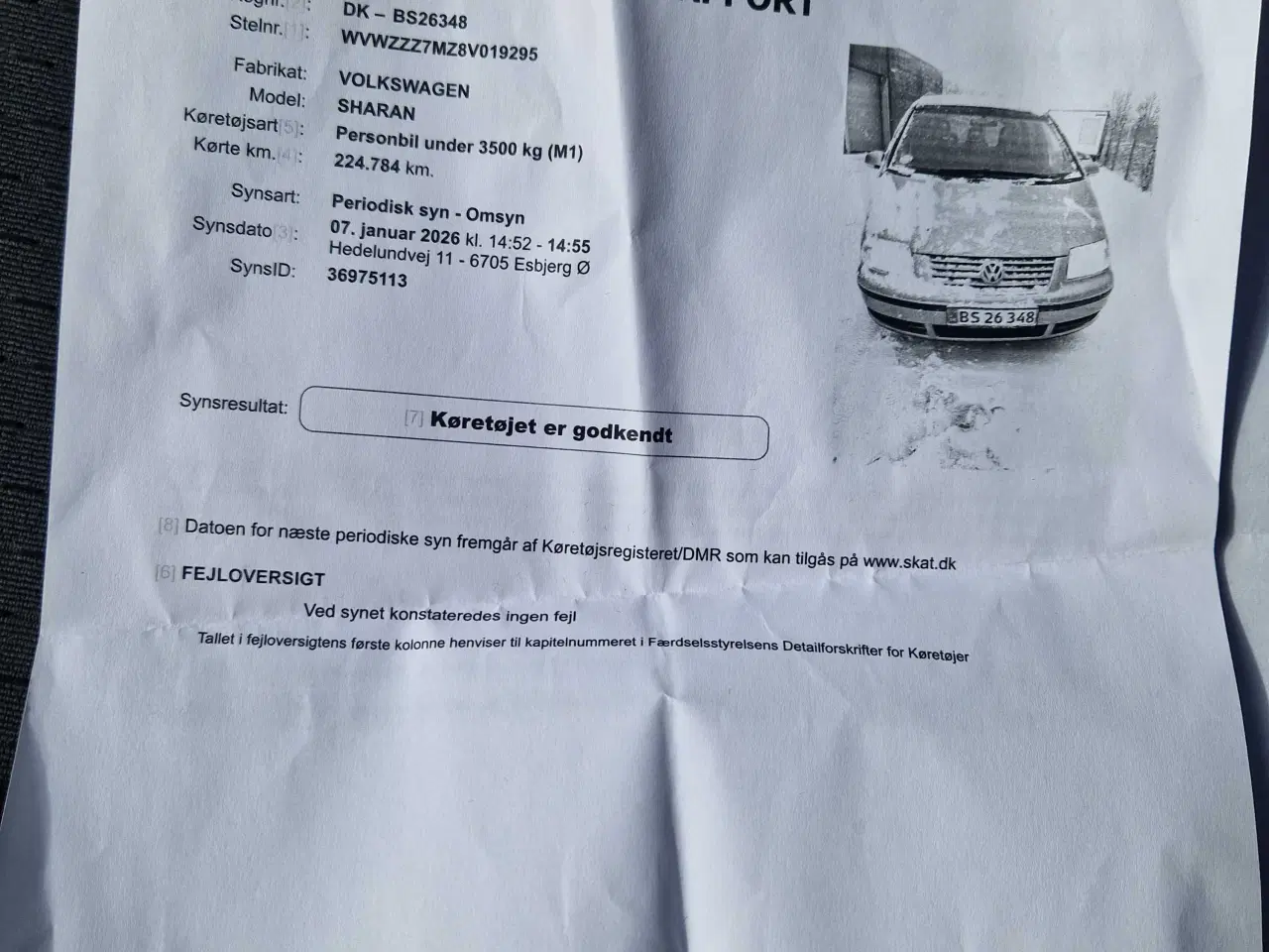 Billede 7 - Vw sharan 2008 2.0tdi