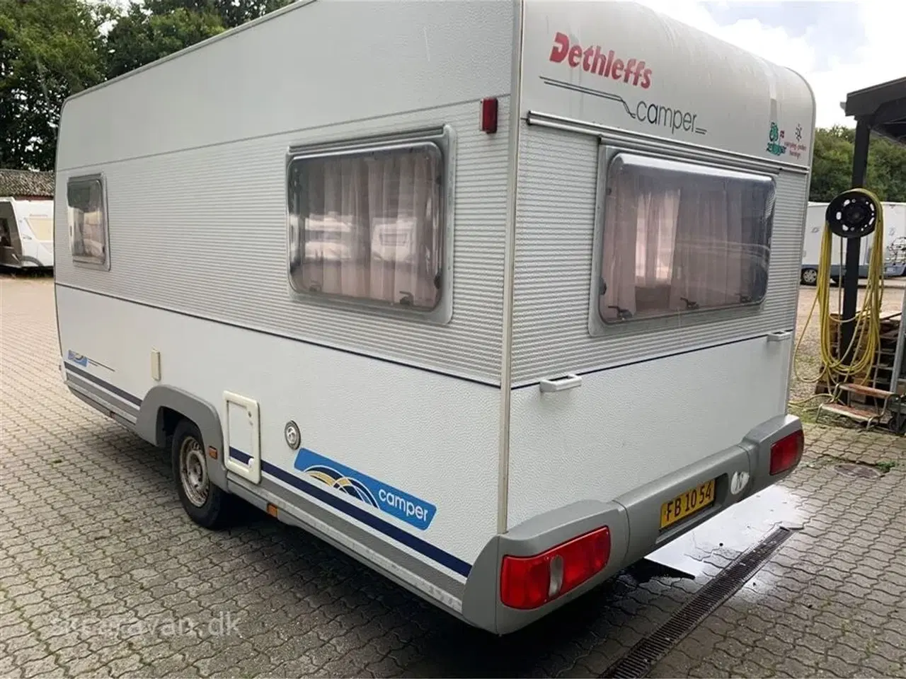 Billede 2 - 1999 - Dethleffs Camper 430 T   God begynder vogn med dobl seng og luftfortelt