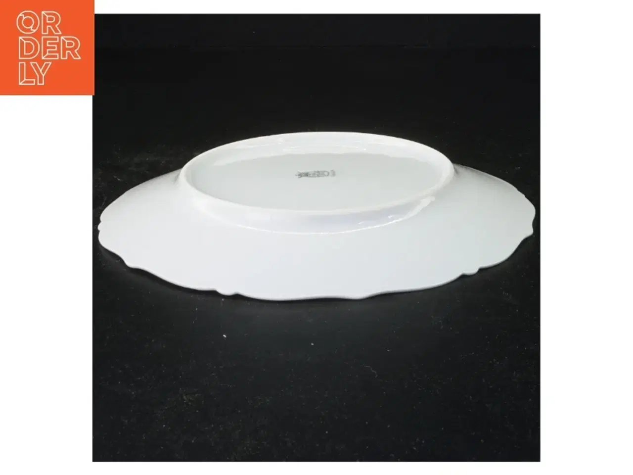 Billede 2 - Vintage porcelænstallerkener med blomstermotiv fra Bavaria (str. Diameter 21 cm)