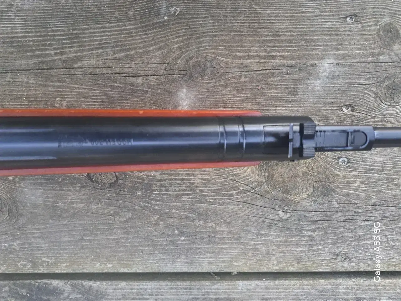 Billede 3 - Haenel 4.5 mm flot retro luftgevær fra 1970'erne.