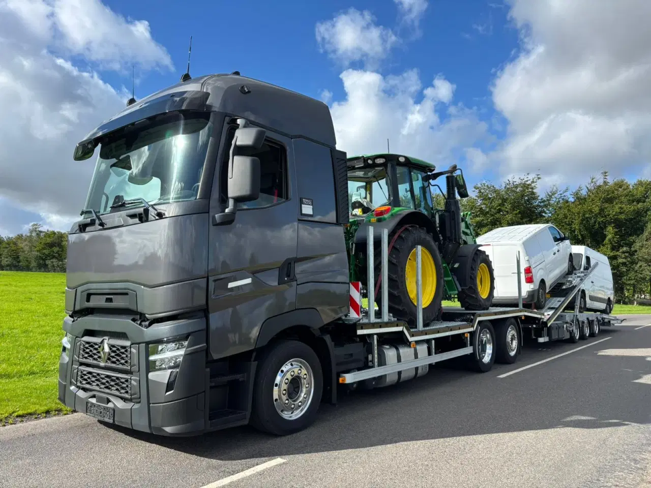 Billede 2 - Renault Trucks T520 6x2 -Autotransporter med kærre