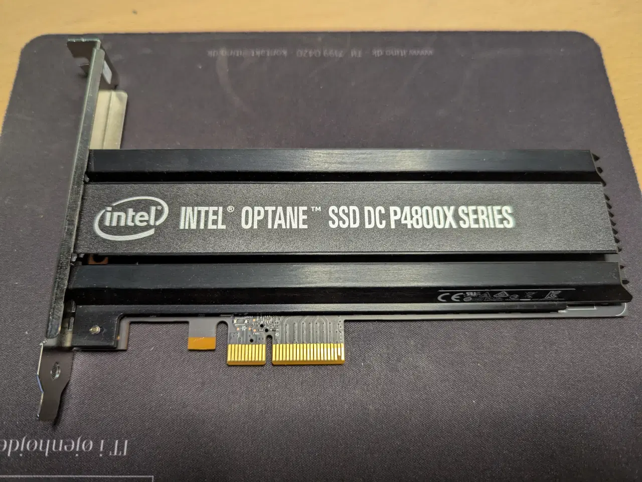 Billede 1 - Intel Optane P4800X 375GB – Når kun det bedste er 