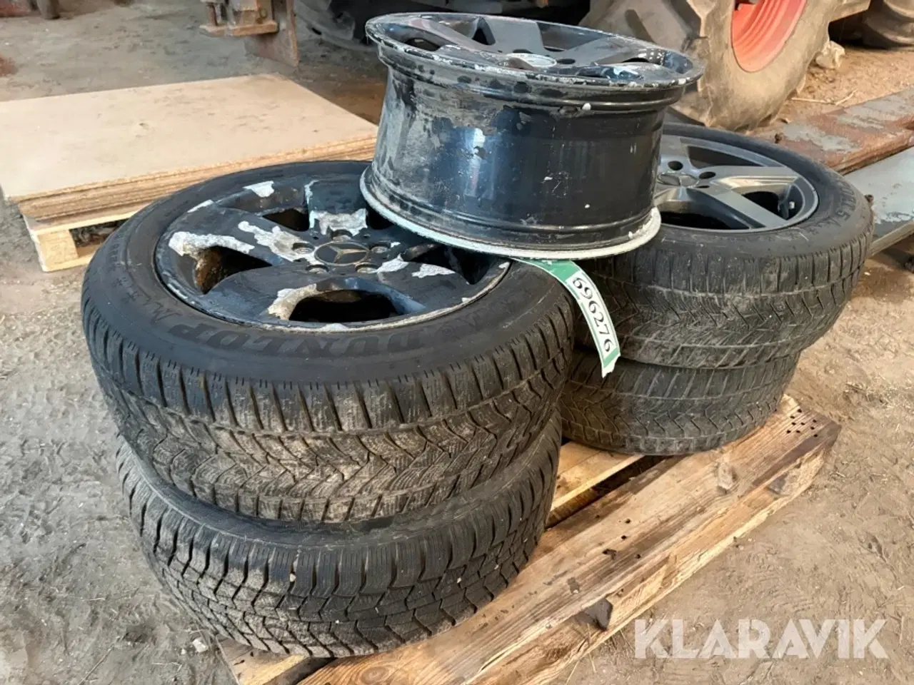 Billede 1 - Dæk med fælg Passer på Mercedes-Benz Vito - 4 styks