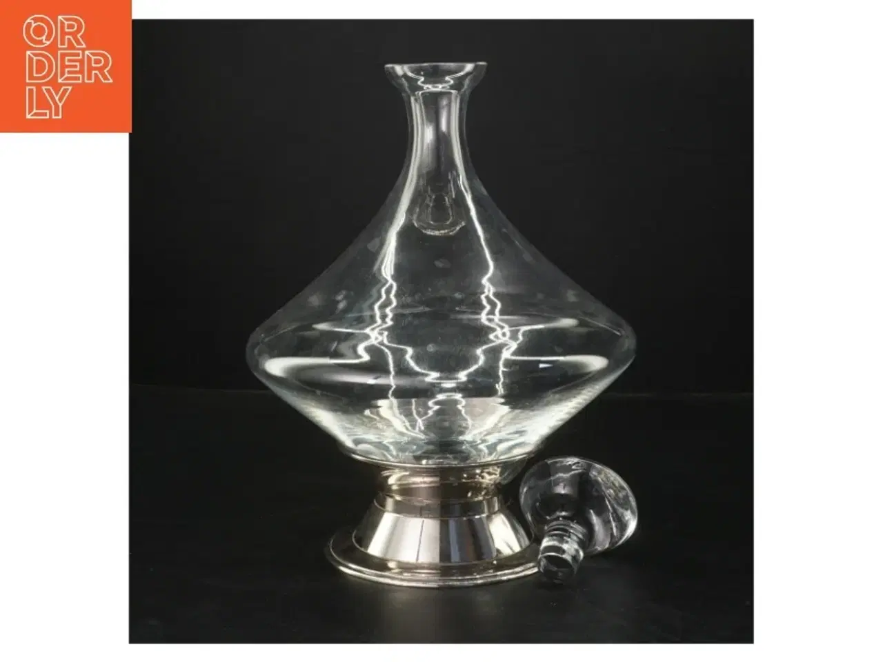 Billede 2 - Glas karaffel med låg (str. 29 cm)