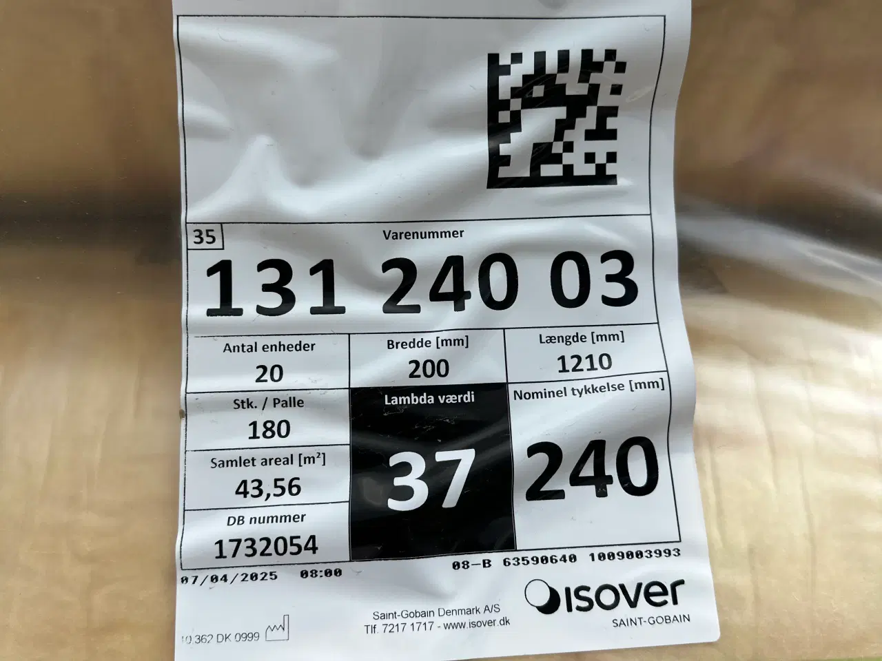Billede 2 - 240mm Isolering 