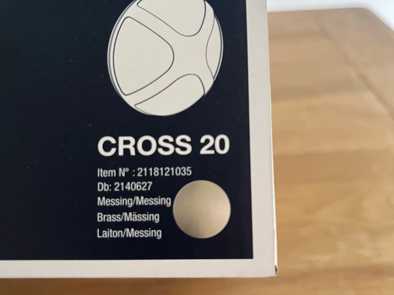 Billede 3 - Nordlux cross 20 messing udendørslampe