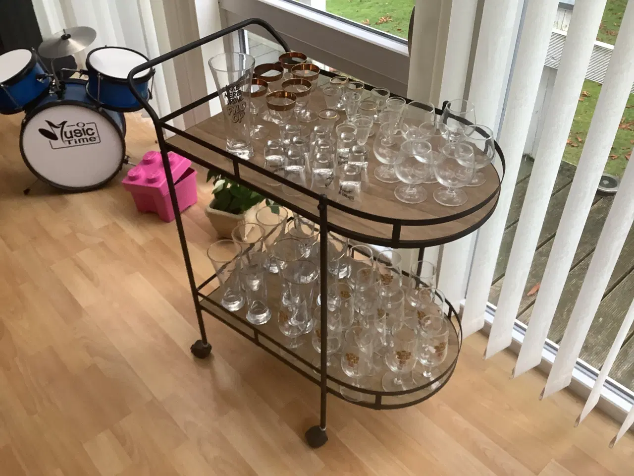 Billede 3 - Glas med bar bord 