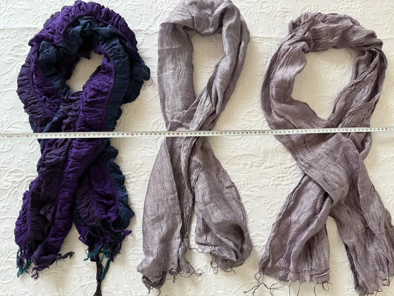 Billede 3 - Tre tørklæder 