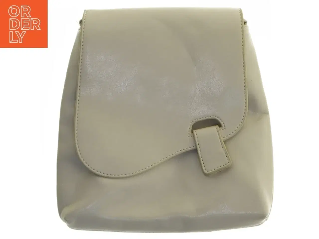 Billede 1 - Lysebrun skuldertaske (str. 25x23 cm)