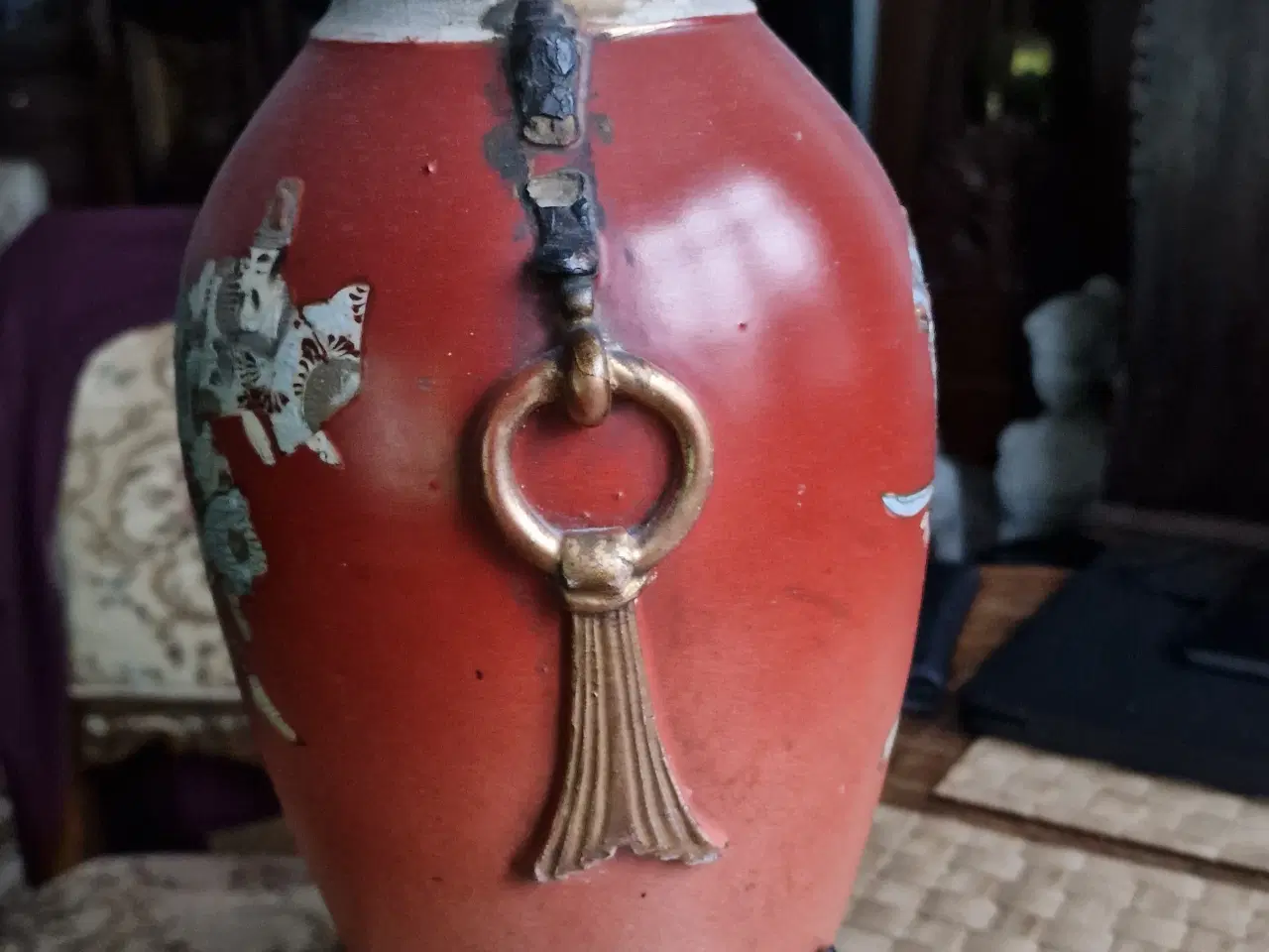 Billede 2 - Japansk Satsuma-vase