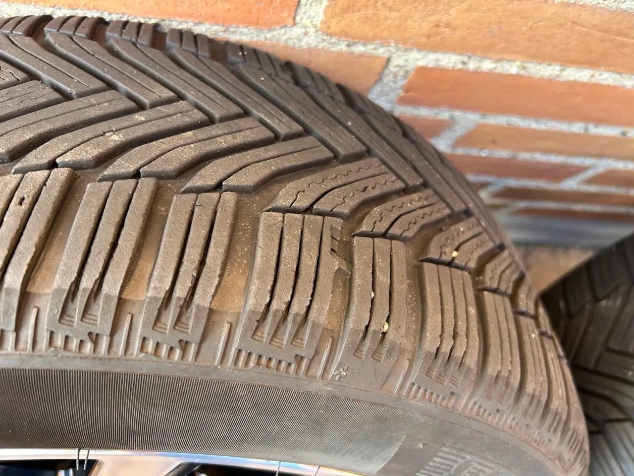 Billede 3 - Originale VW 17" alufælge med vinterdæk