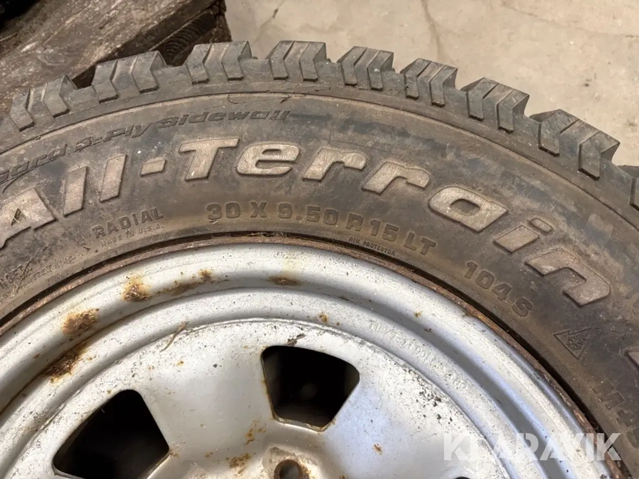 Billede 7 - 4x4 fælge med dæk - 13 stk