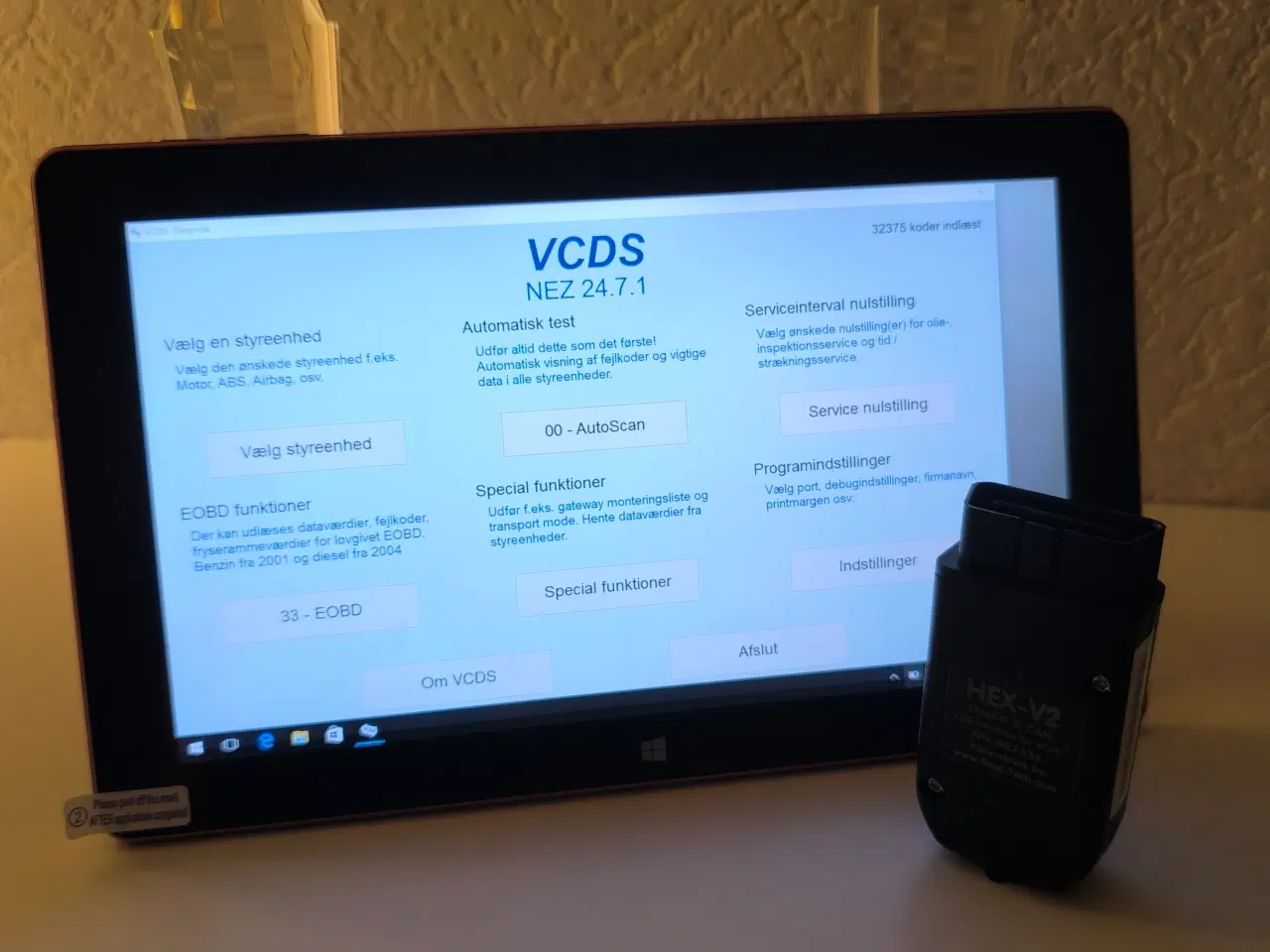 Billede 1 - VCDS PRO 2025 MED Tablet 