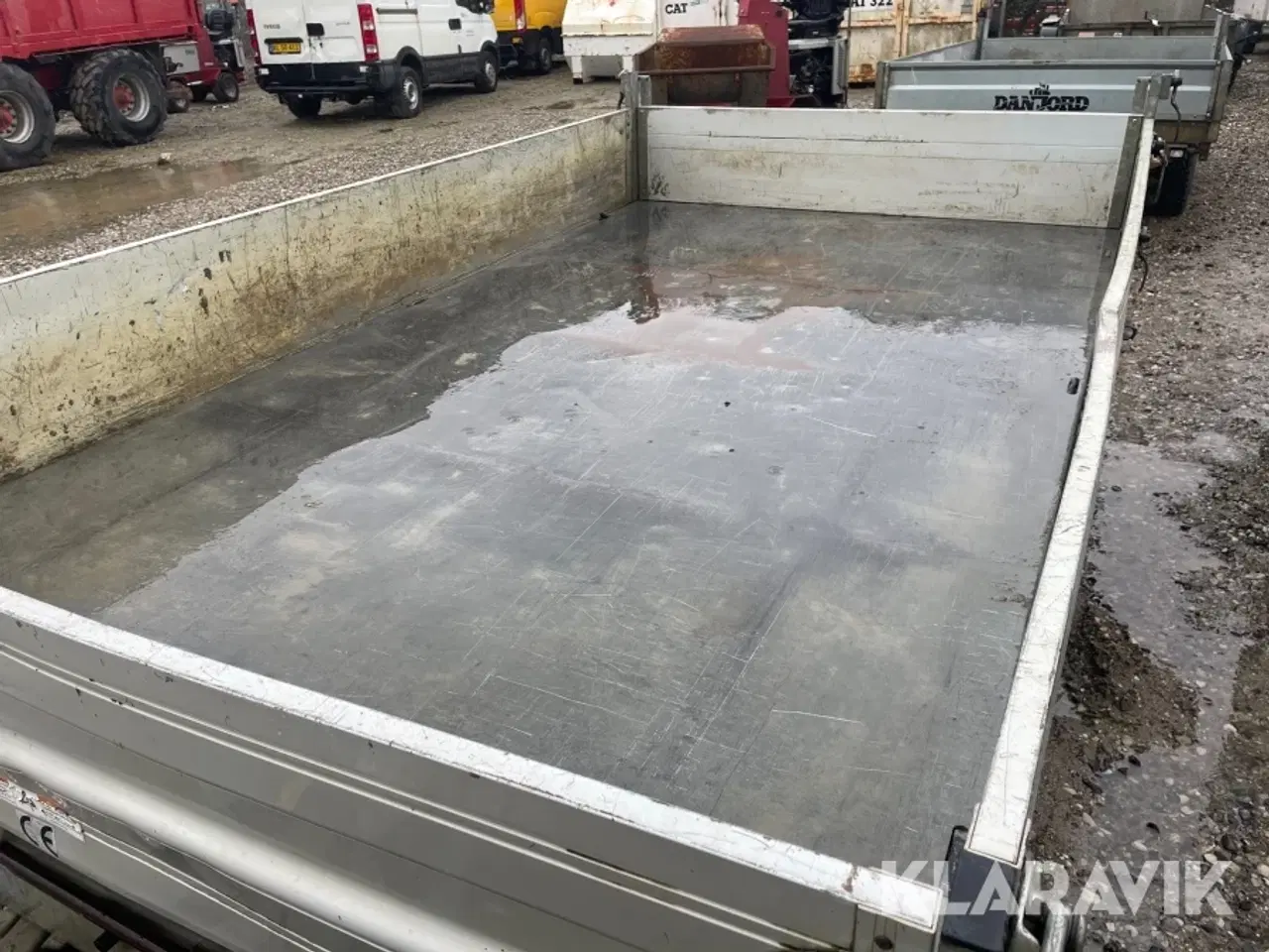 Billede 9 - Tiptrailer Humbaur HTK 3500 med slisker