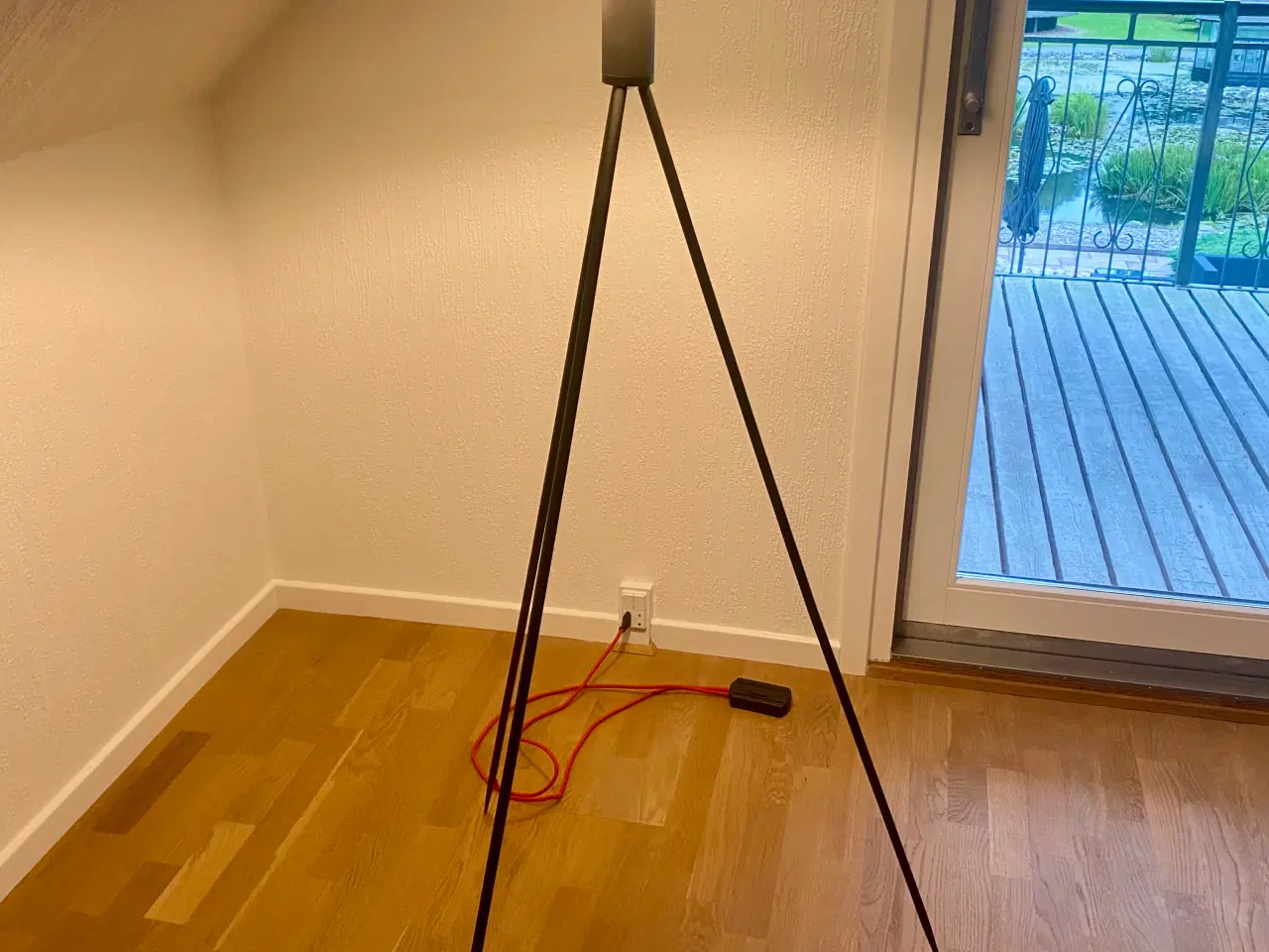 Billede 1 - Stander lampe sort